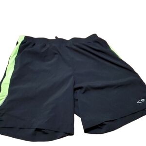 Champion Shorts Mens Size Xl Athletic Green Black